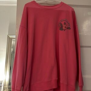 Hollister Pink Graphic Sweatshirt